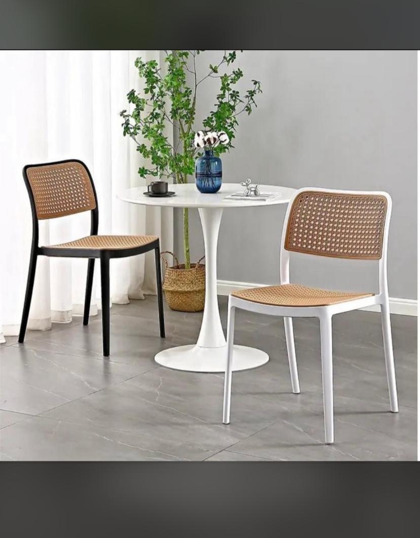 Unique Imported Restaurant Table and Chair Set