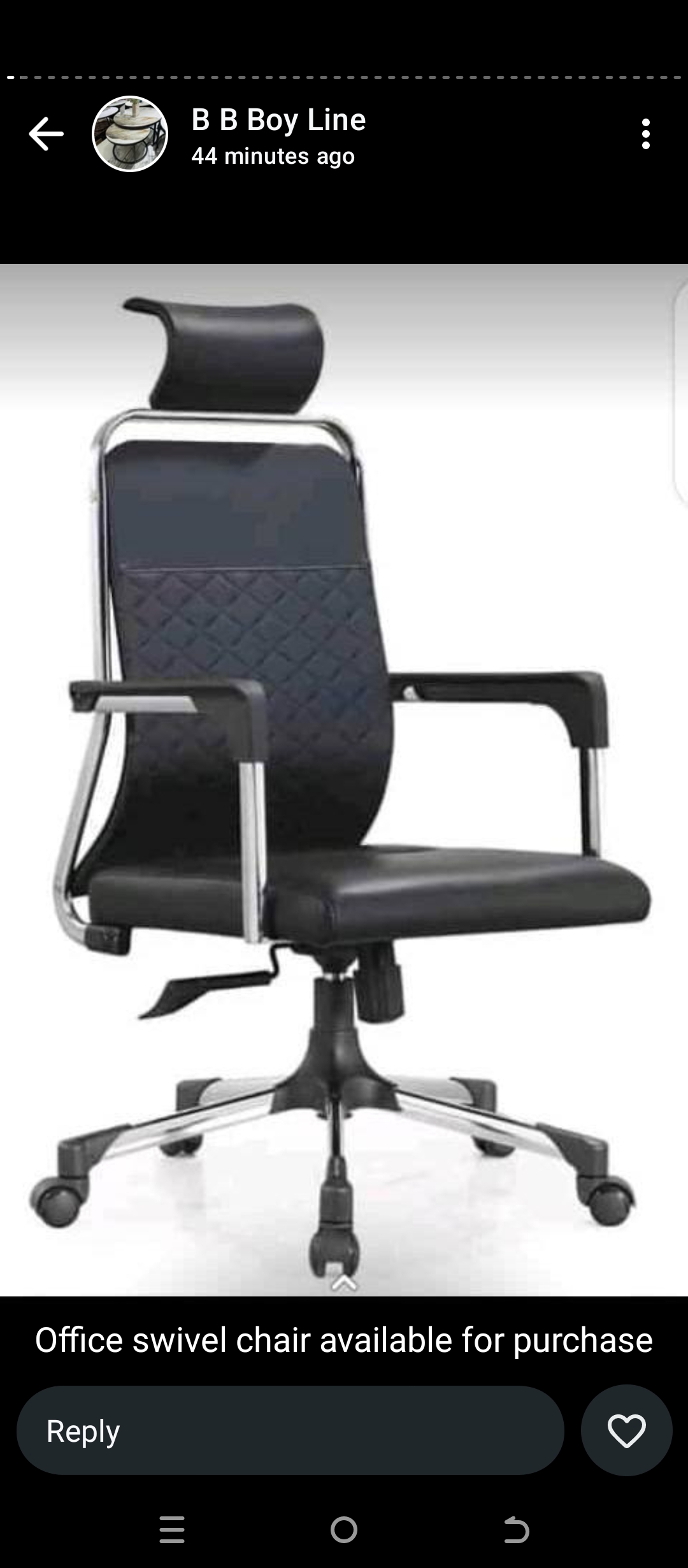 Multi-Color Secretary Office Chair (Black, Blue, Red)