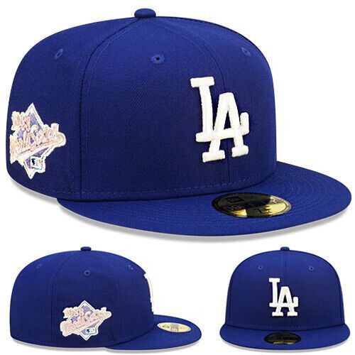 Blue LA Dodgers Snapback Cap