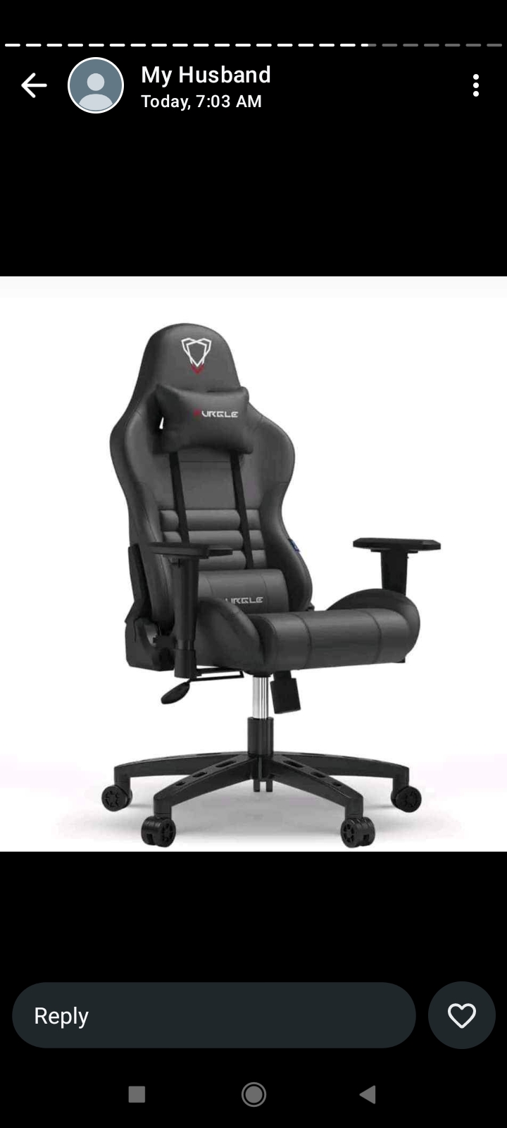 Ergonomic Gaming Chair with Adjustable Design
