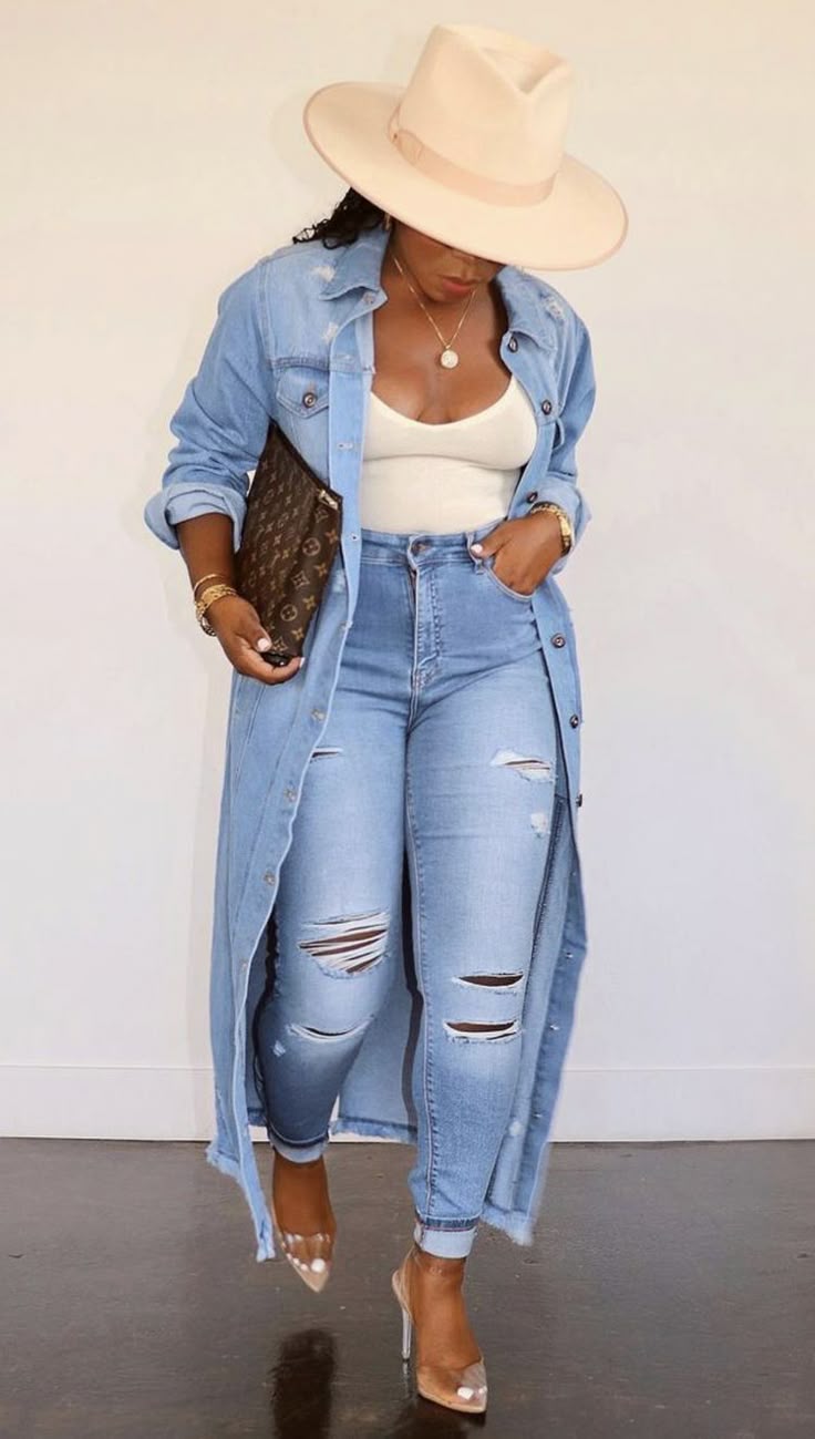 Classic Jeans and Two-Piece Sets
