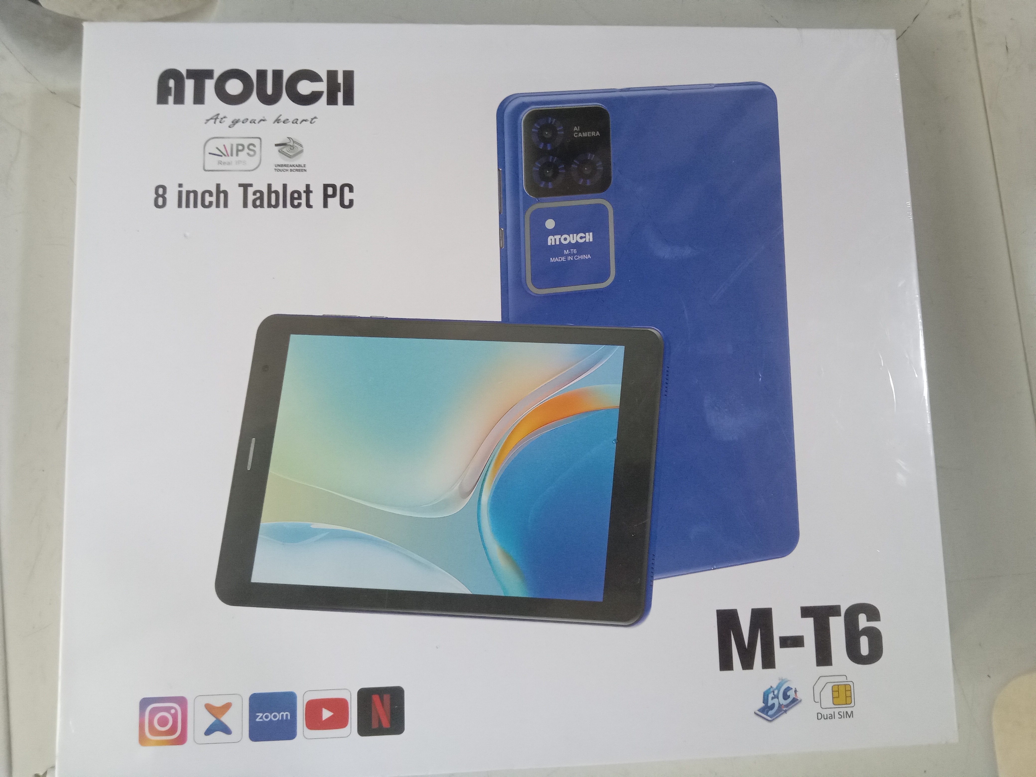 Atouch M-T6 8-Inch Android Tablet