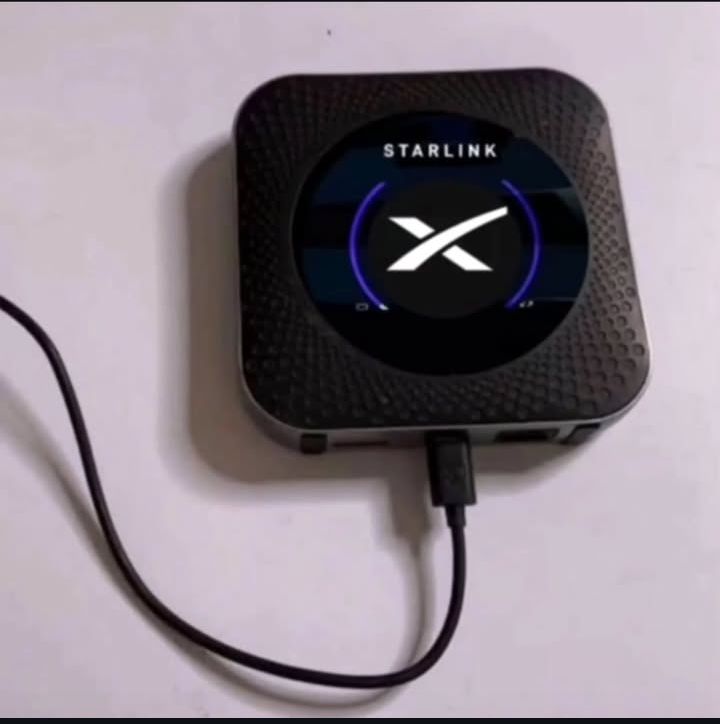 Starlink Black Wi-Fi Router (Gen 3)