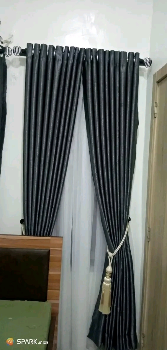 Black Parlor Curtain – Elegant and Durable