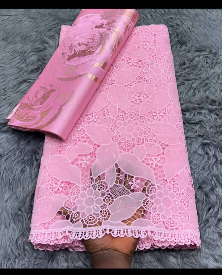 Beautiful Chiffon Lace Fabric
