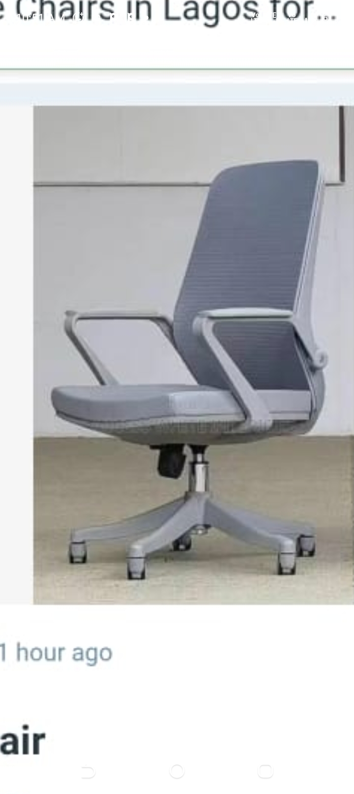 Versatile Adjustable Office Chair – Ergonomic & Durable