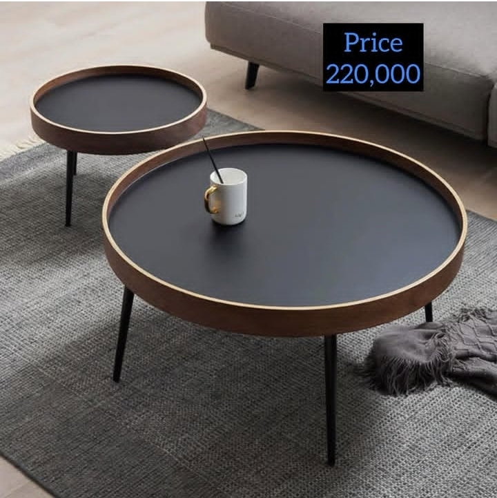 Black Wooden Coffee Table