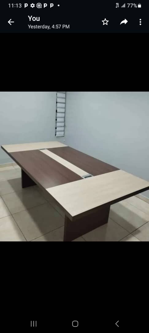 Beautifully Crafted Wooden Office Table