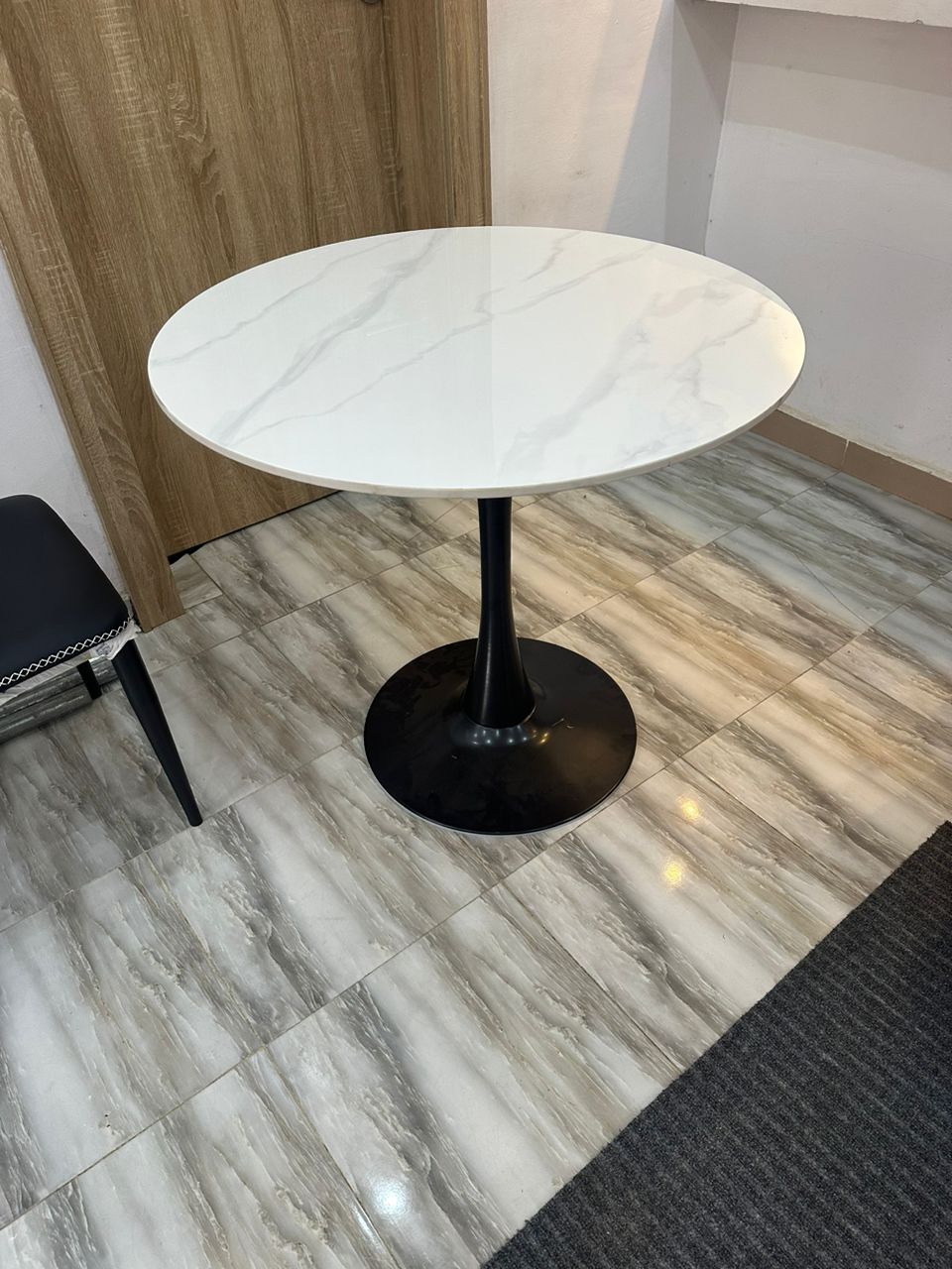 Imported Marble Top Restaurant Table