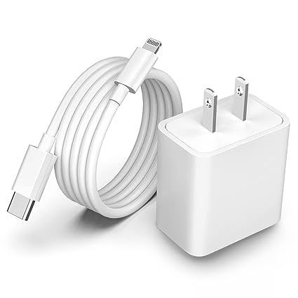 20W USB-C Fast Charger with 6FT Lightning Cable