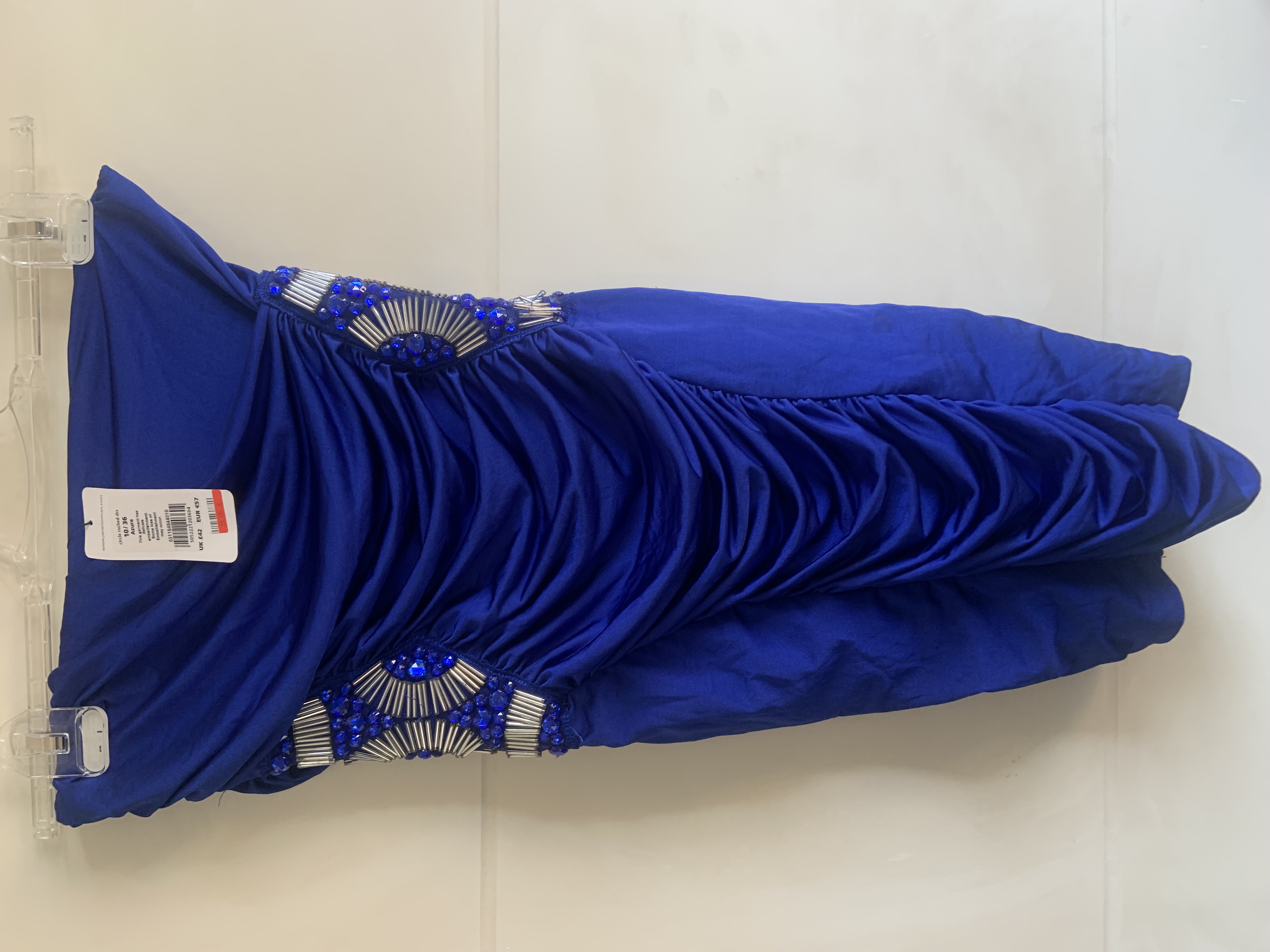 Blue Short Gown – UK Size 10