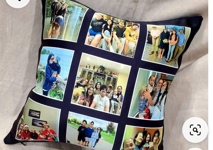 Customized throw pillows 