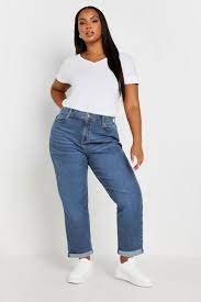 Blue Boyfriend Jeans