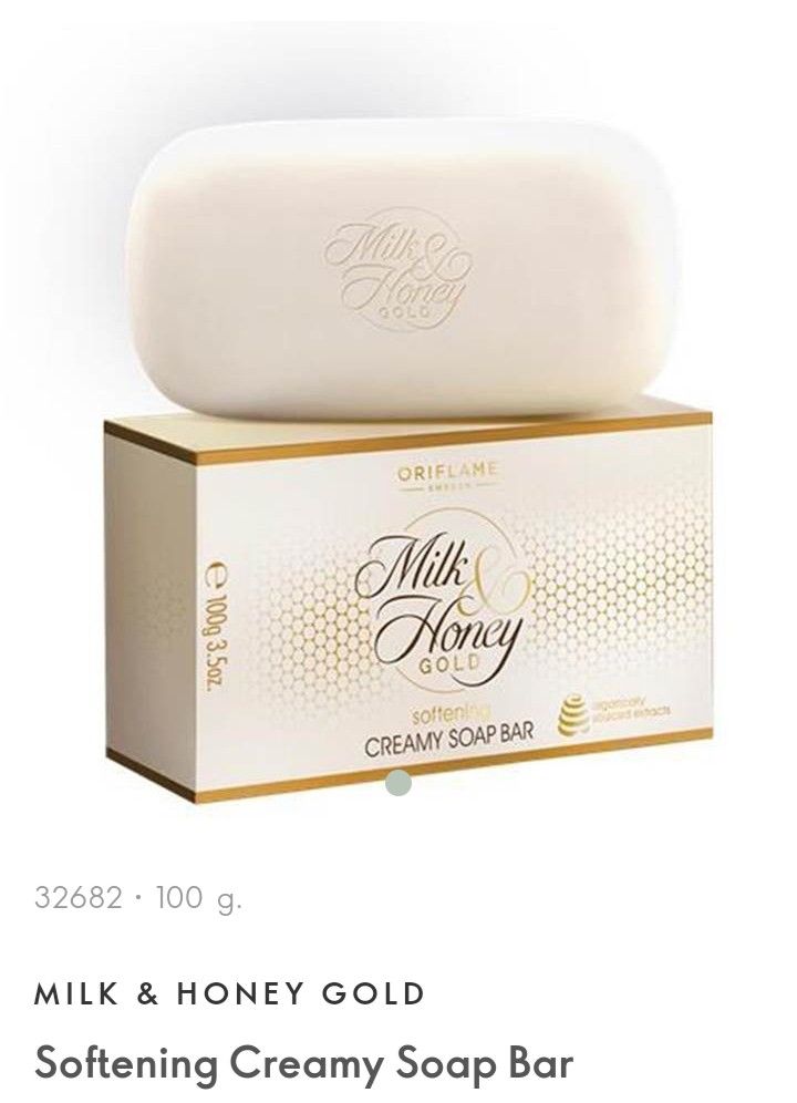 Oriflame Milk & Honey Gold Softening Creamy Soap Bar