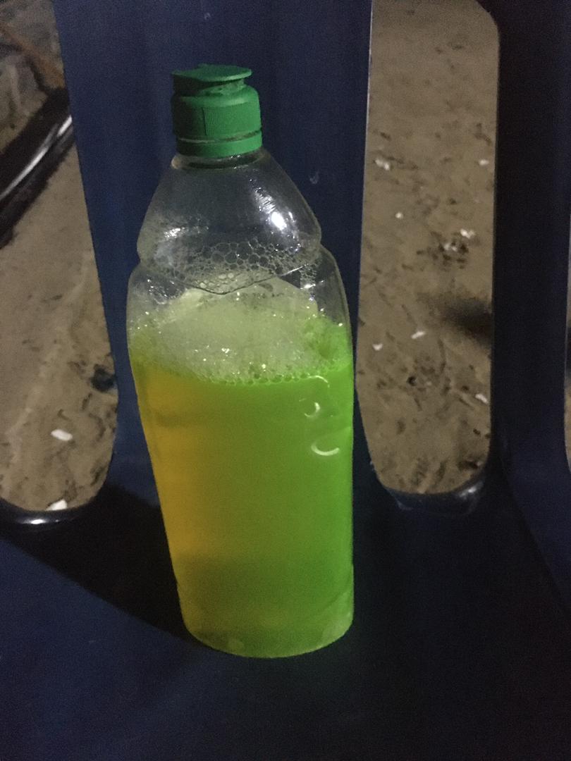 Liquid soap with apple frsgy