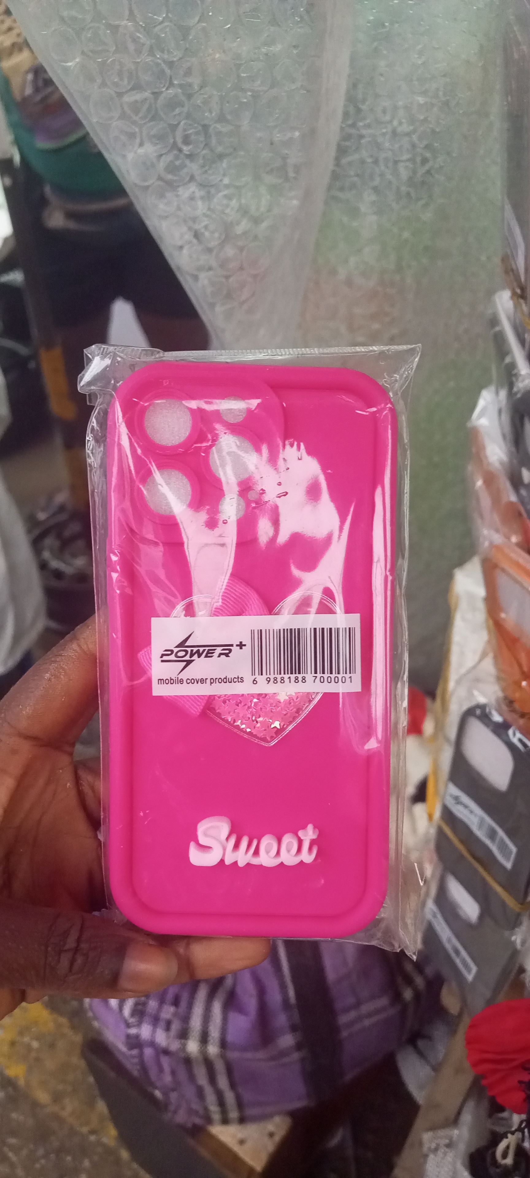 iPhone 12 Pro Max Pink Silicone Pouch