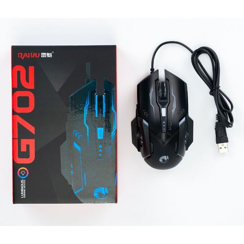 Raiku gaming wired mouse 